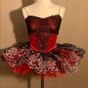 Red and Black Fierce DanceWear
